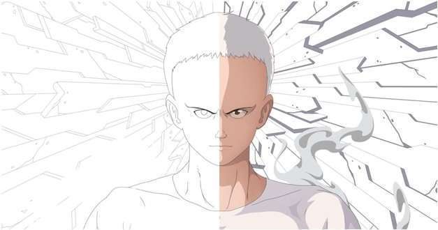 EPIC anime masterpiece drawing significant shading and line detail in face  lively  Playground AI